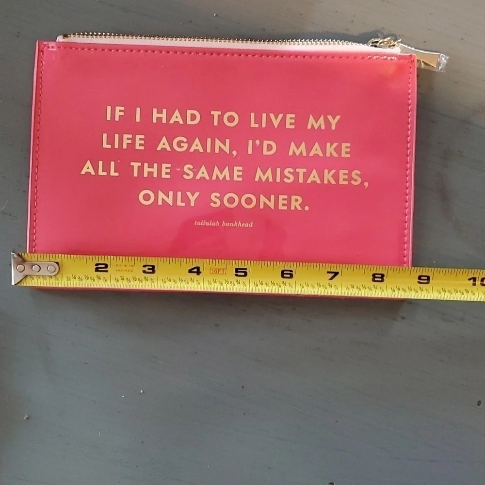 Kate Spade|Pink Small Make Up Bag 